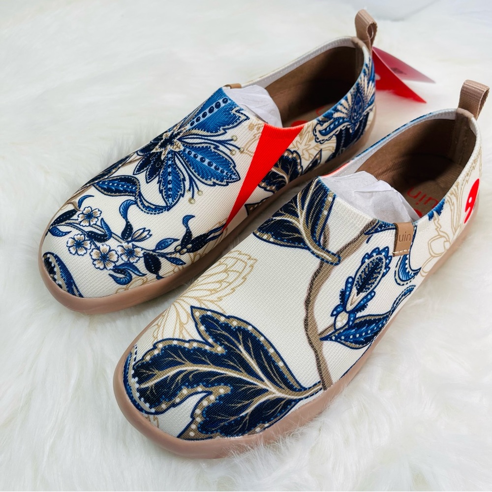 NWT UIN Women’s Comfortable Shoes KNIT/Retro Charm/US7 - Picture 2 of 6